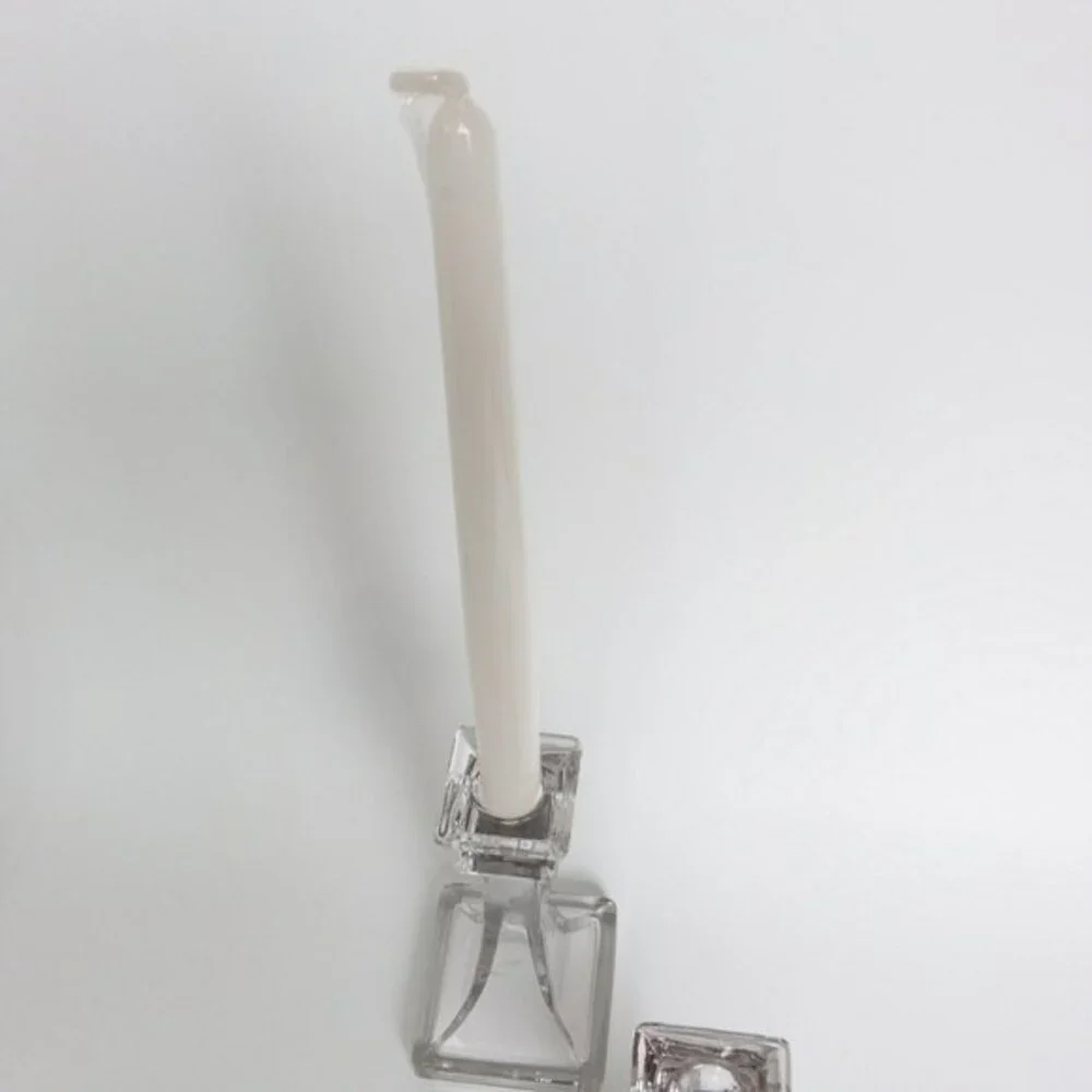 Unbranded glass candle